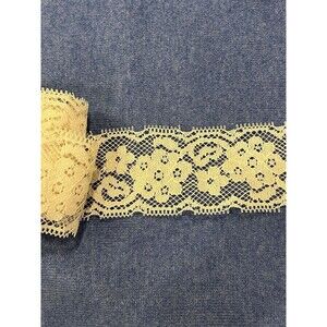 2-1/8 Inch Wide Lace Trim Sewing Upholstery Crafts 6.5 Inches Cottage